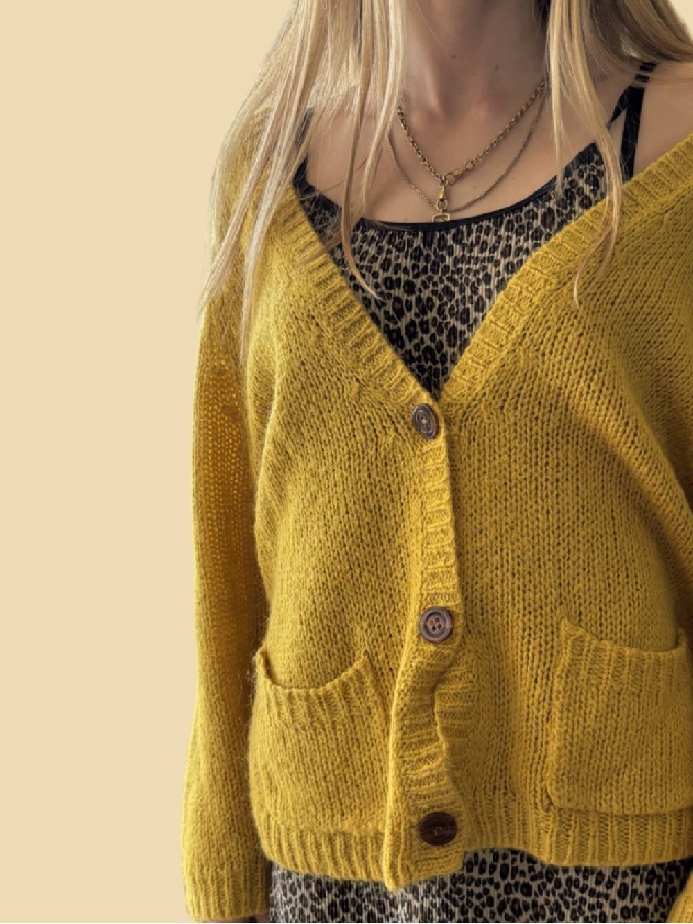 American Apparel Mohair Oversize Cardigan